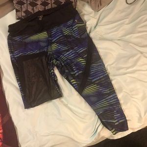 Mesh work out tights